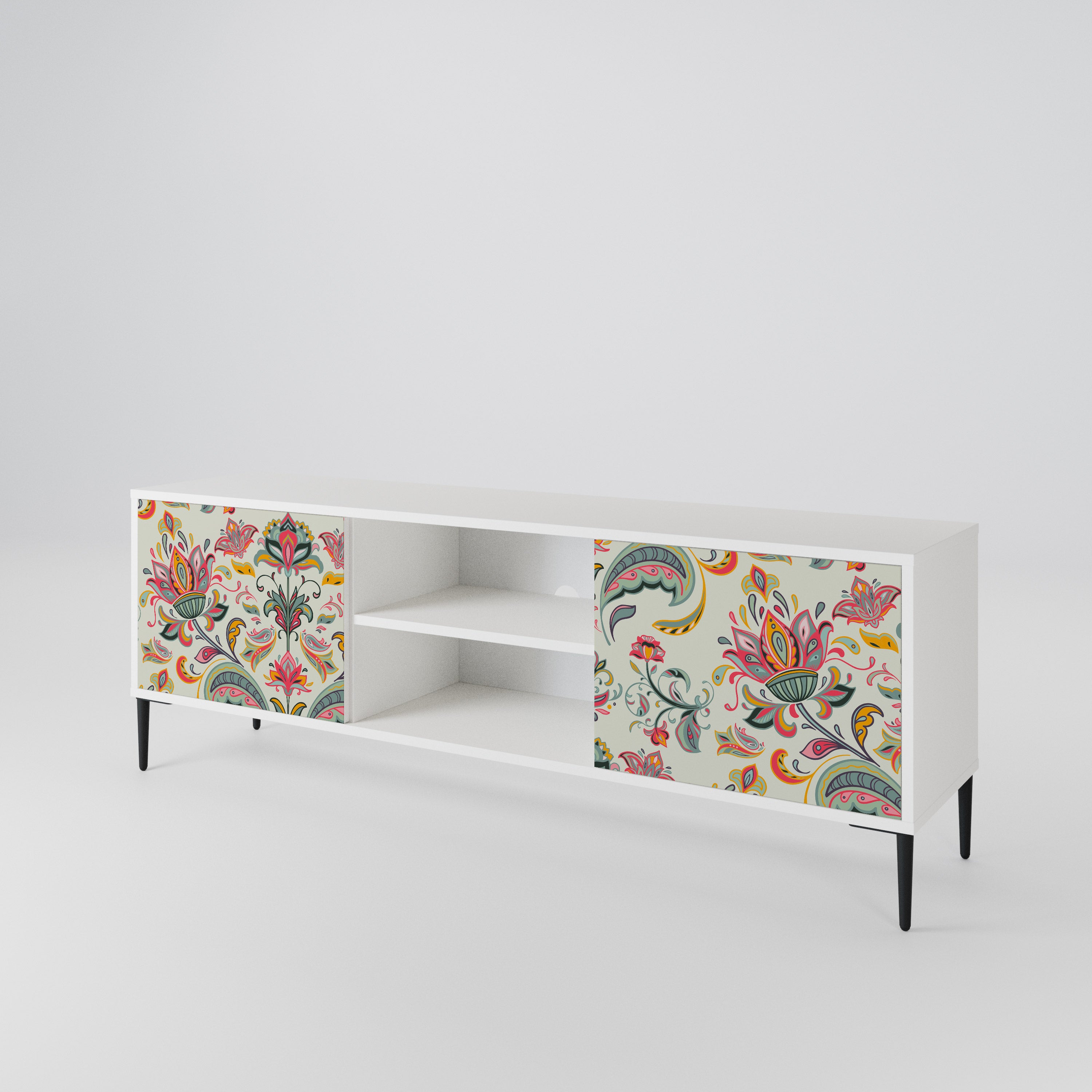 ORGANIC FOLKLORE 2-Door TV Cabinet