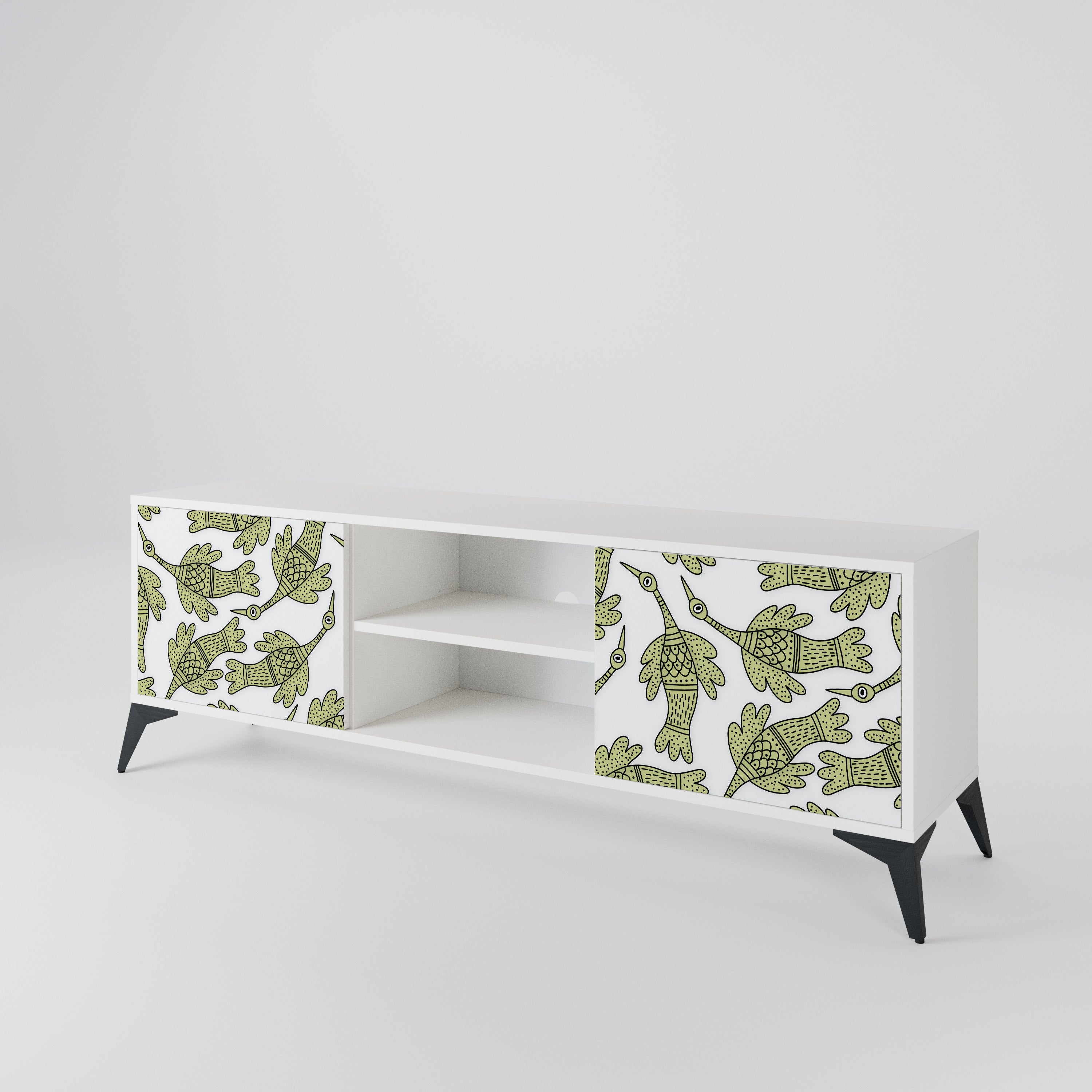 SEEDLING SONGBIRD 2-Door TV Cabinet