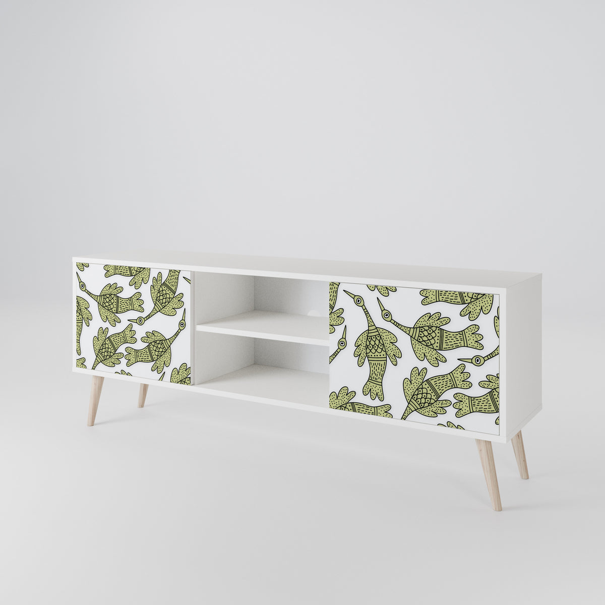 SEEDLING SONGBIRD 2-Door TV Cabinet