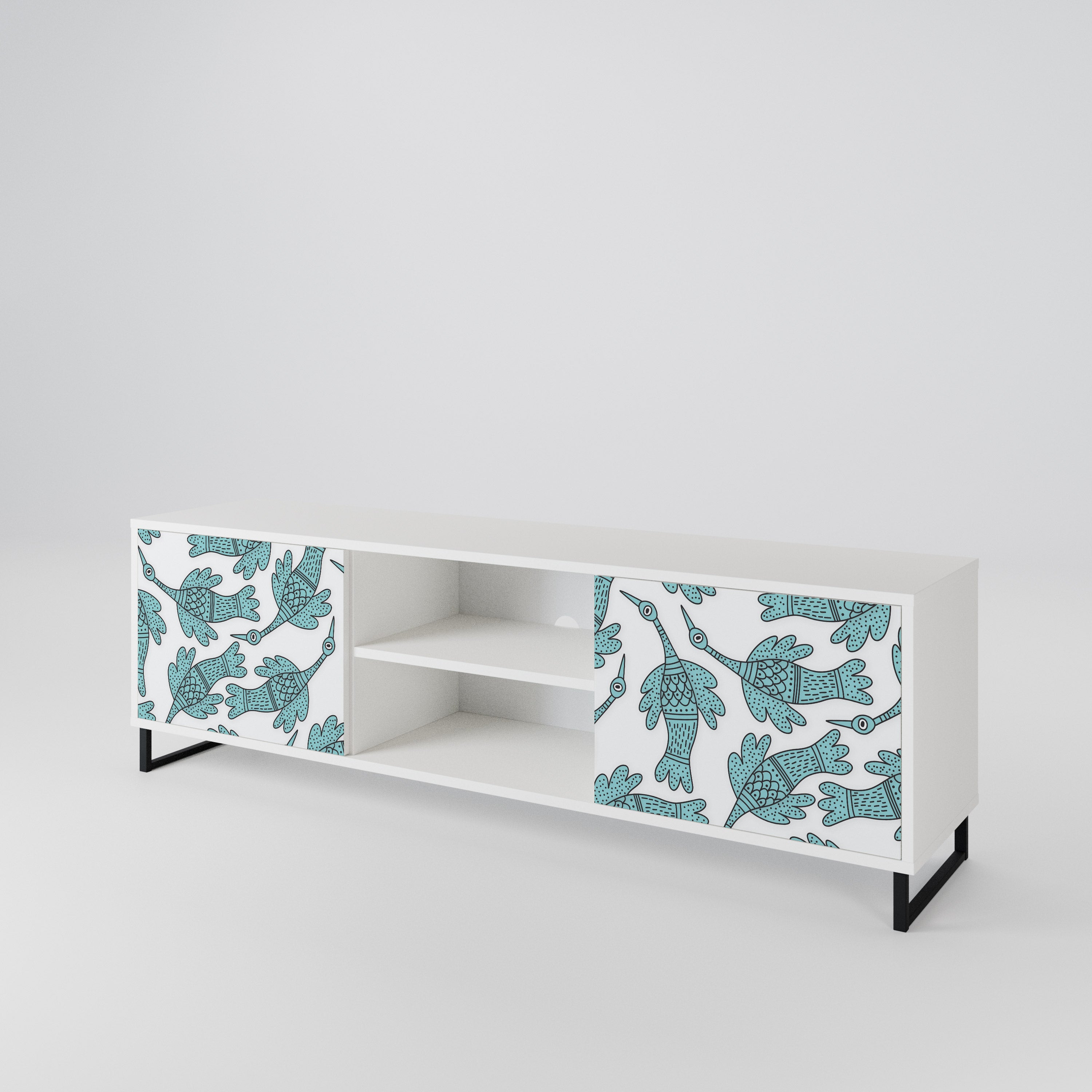 WATERSPOUT SONGIBIRD 2-Door TV Cabinet