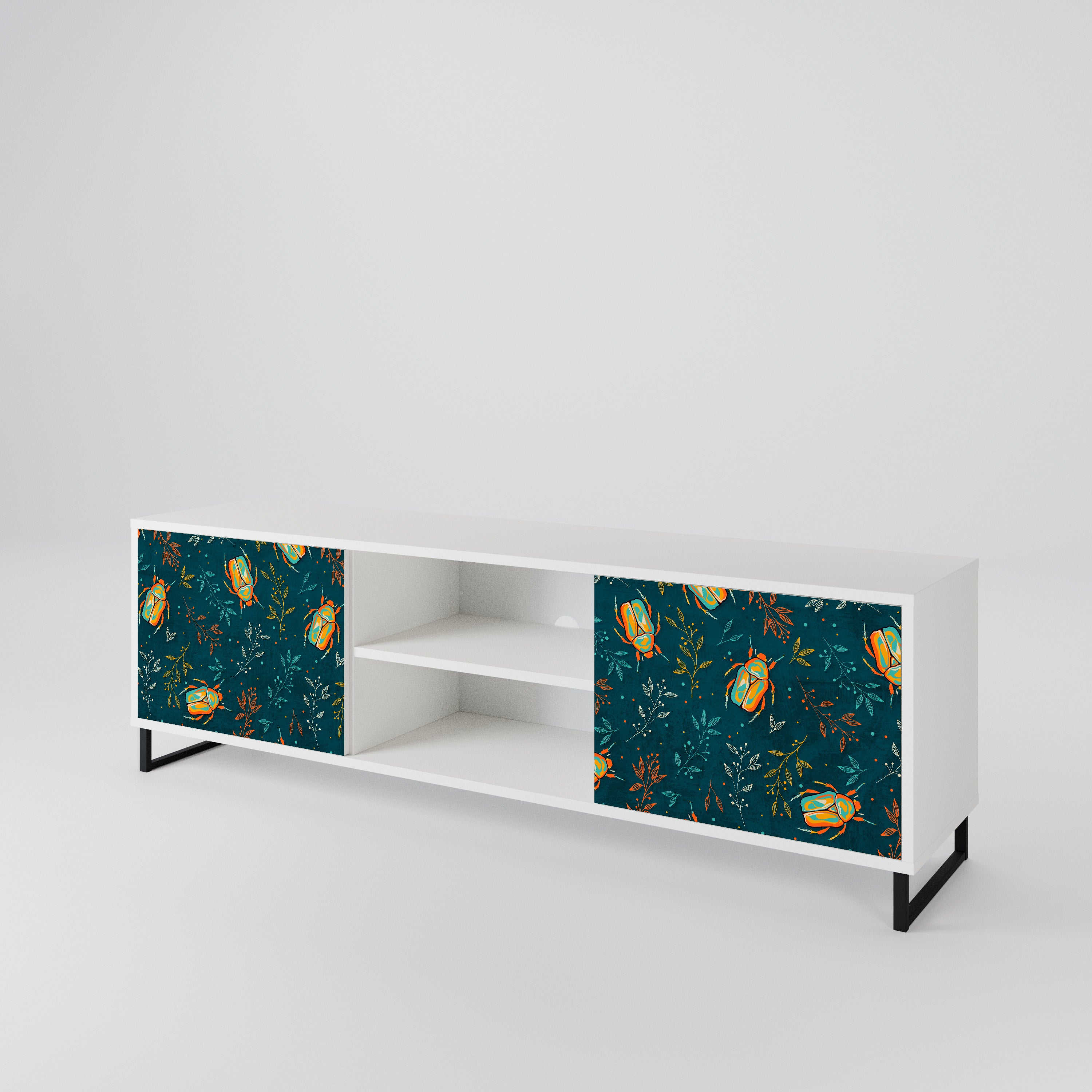 AUTUMN INSECTS 2-Door TV Cabinet