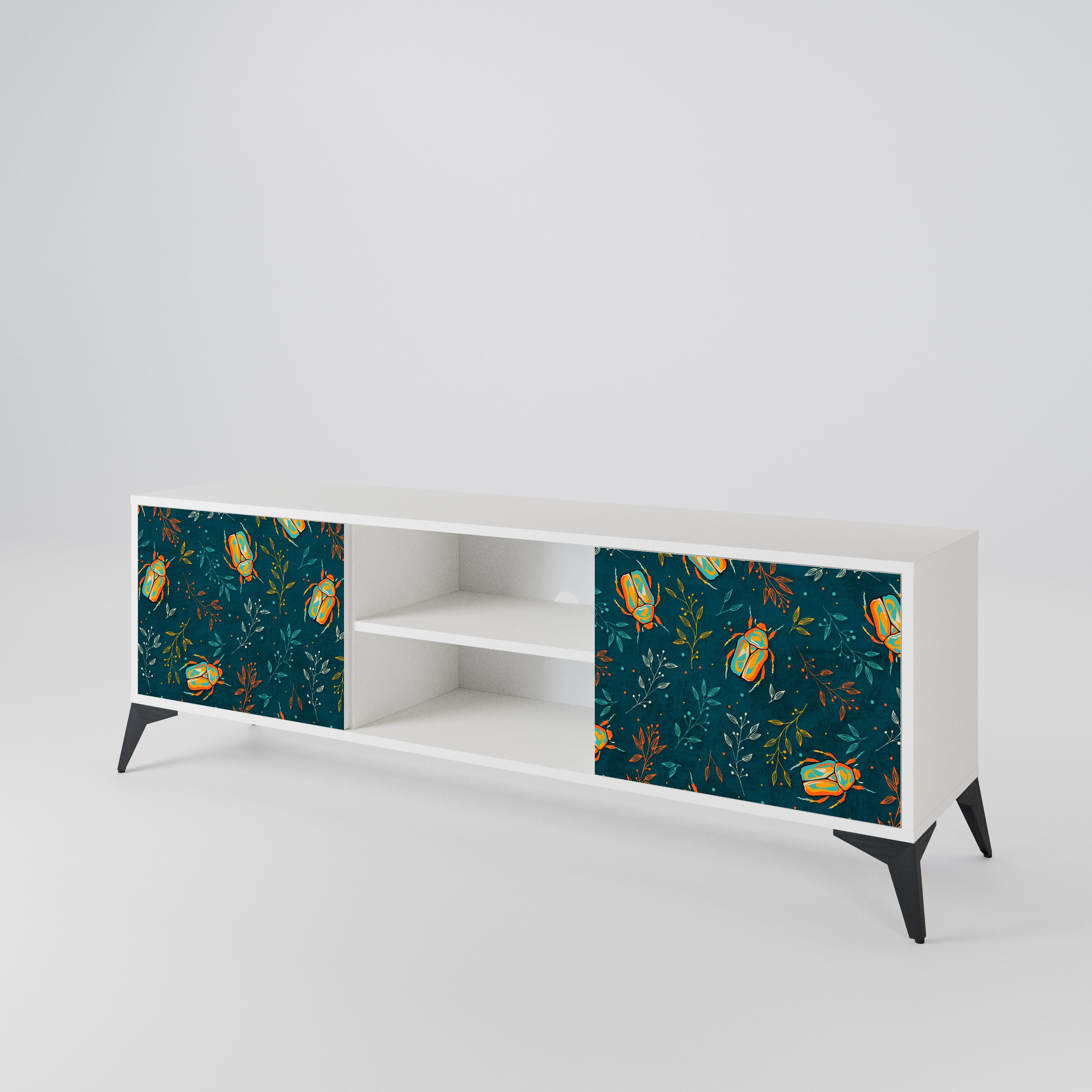 AUTUMN INSECTS 2-Door TV Cabinet
