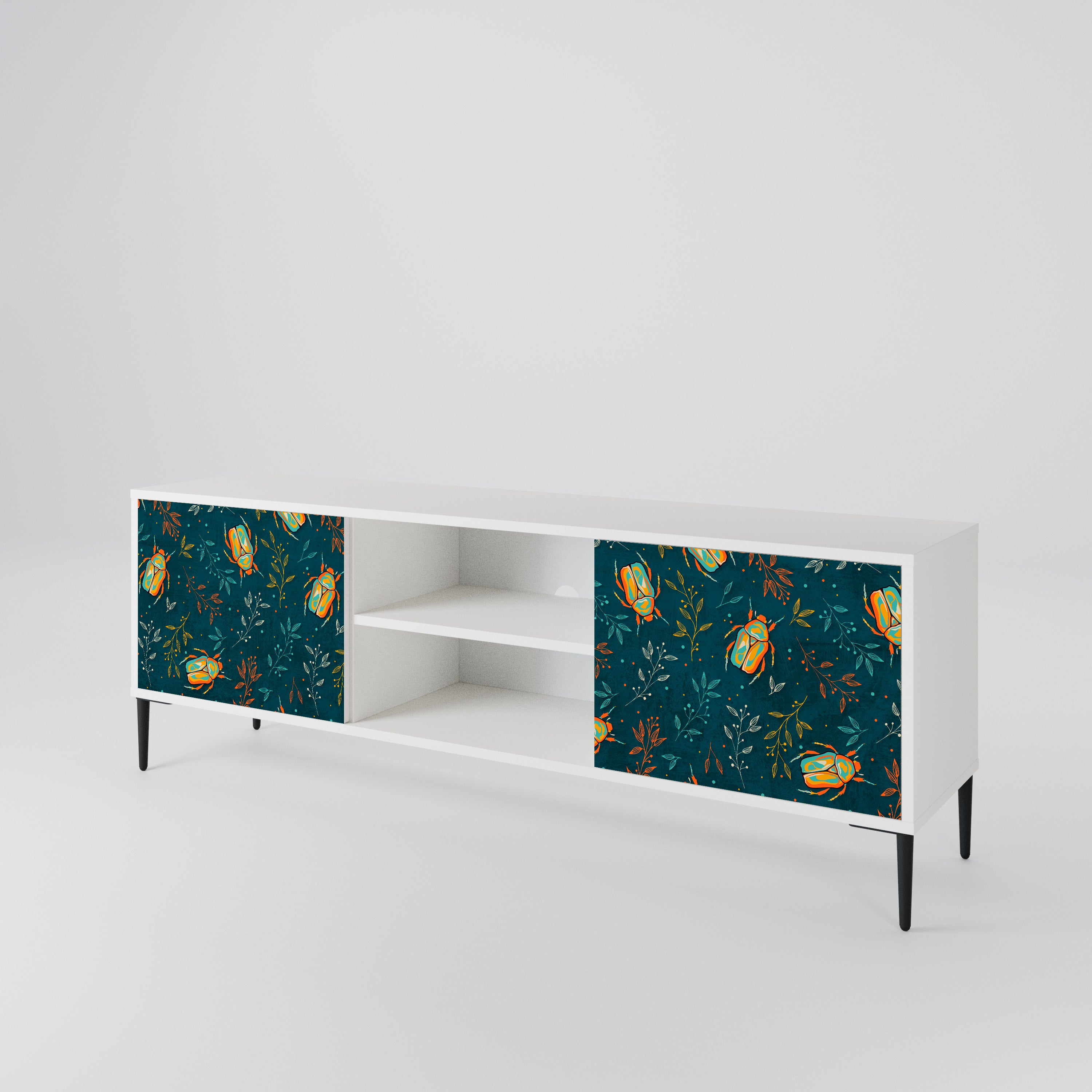 AUTUMN INSECTS 2-Door TV Cabinet