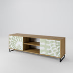 HELIX DANCE 2-Door TV Stand in Oak Effect