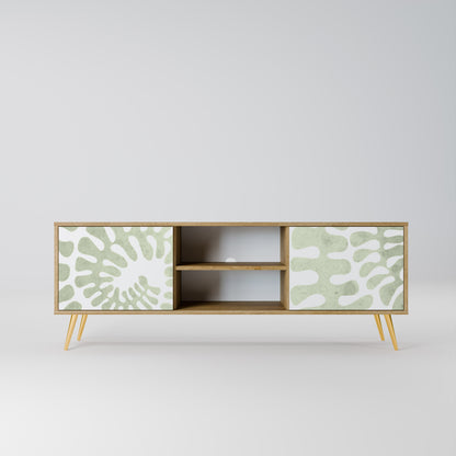 HELIX DANCE 2-Door TV Stand in Oak Effect