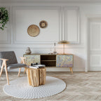 MOSAIC OF COLORS TV-bänk med två dörrar