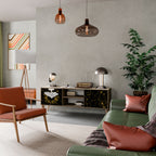 STELLAR CONSTELLATIONS 2-Door TV Stand in Oak Effect