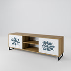 WONDERLAND VEGETATION 2-Door TV Stand in Oak Effect