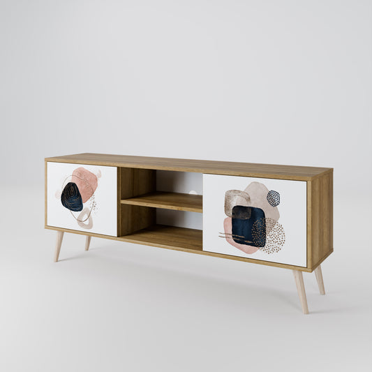 COLORFUL SHAPES TV-bänk med två dörrar