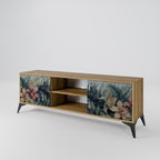 HEAVENLY BLOOM 2-Door TV Stand in Oak Effect