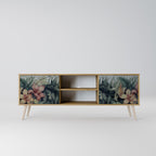 HEAVENLY BLOOM 2-Door TV Stand in Oak Effect