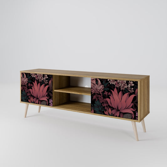FLORAL WHISPER 2-Door TV Cabinet