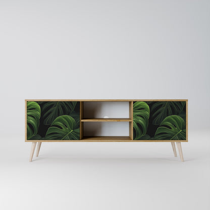 INFINITE MONSTERA TV-bänk med två dörrar