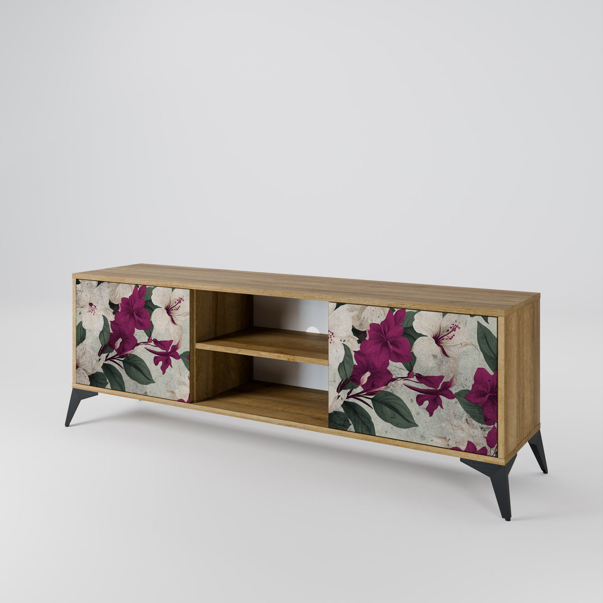 FLOWERET DREAM TV-bänk med två dörrar