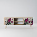 FLOWERET DREAM 2-Door TV Stand in Oak Effect