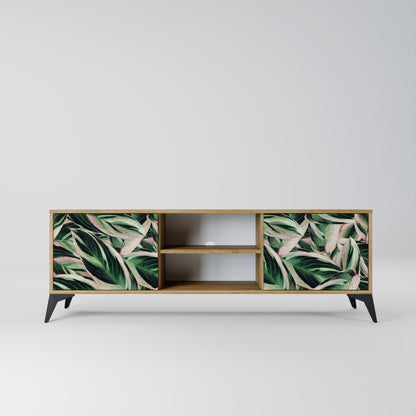EERIE STROMANTHE 2-Door TV Stand in Oak Effect