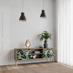 EERIE STROMANTHE 2-Door TV Stand in Oak Effect