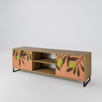 JUICY OLIVES 2-Door TV Stand in Oak Effect