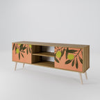JUICY OLIVES 2-Door TV Stand in Oak Effect