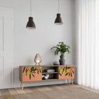 JUICY OLIVES 2-Door TV Stand in Oak Effect