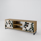VERDURE FORMATION 2-Door TV Stand in Oak Effect