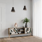 VERDURE FORMATION 2-Door TV Stand in Oak Effect