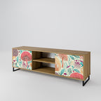 FUNGUS FANTASY 2-Door TV Stand in Oak Effect