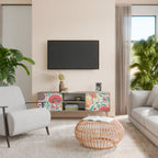 FUNGUS FANTASY 2-Door TV Stand in Oak Effect