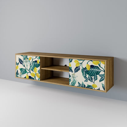 LEMON TREE 2-Door TV Stand in Oak Effect