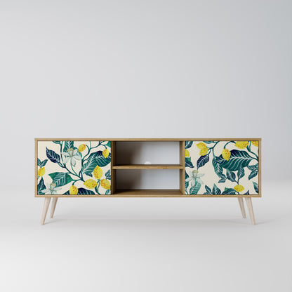 LEMON TREE 2-Door TV Stand in Oak Effect