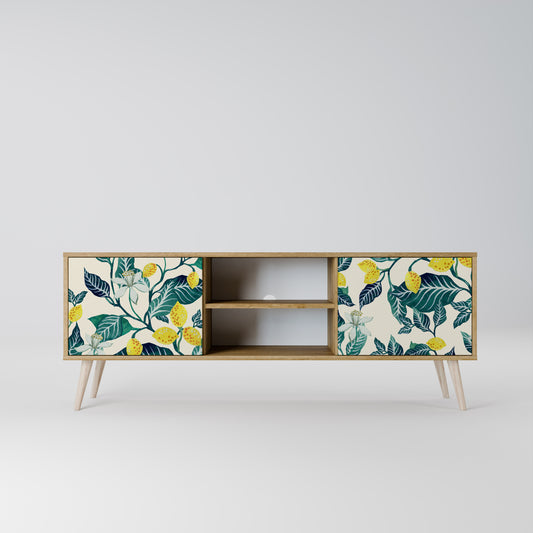 LEMON TREE 2-Door TV Stand in Oak Effect