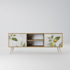 ELEGANT BOTANICS 2-Door TV Stand in Oak Effect