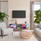 BIKE DREAMS 2-Door TV Stand in Oak Effect