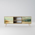 MORNING BY THE LAKE 2-Door TV Stand in Oak Effect