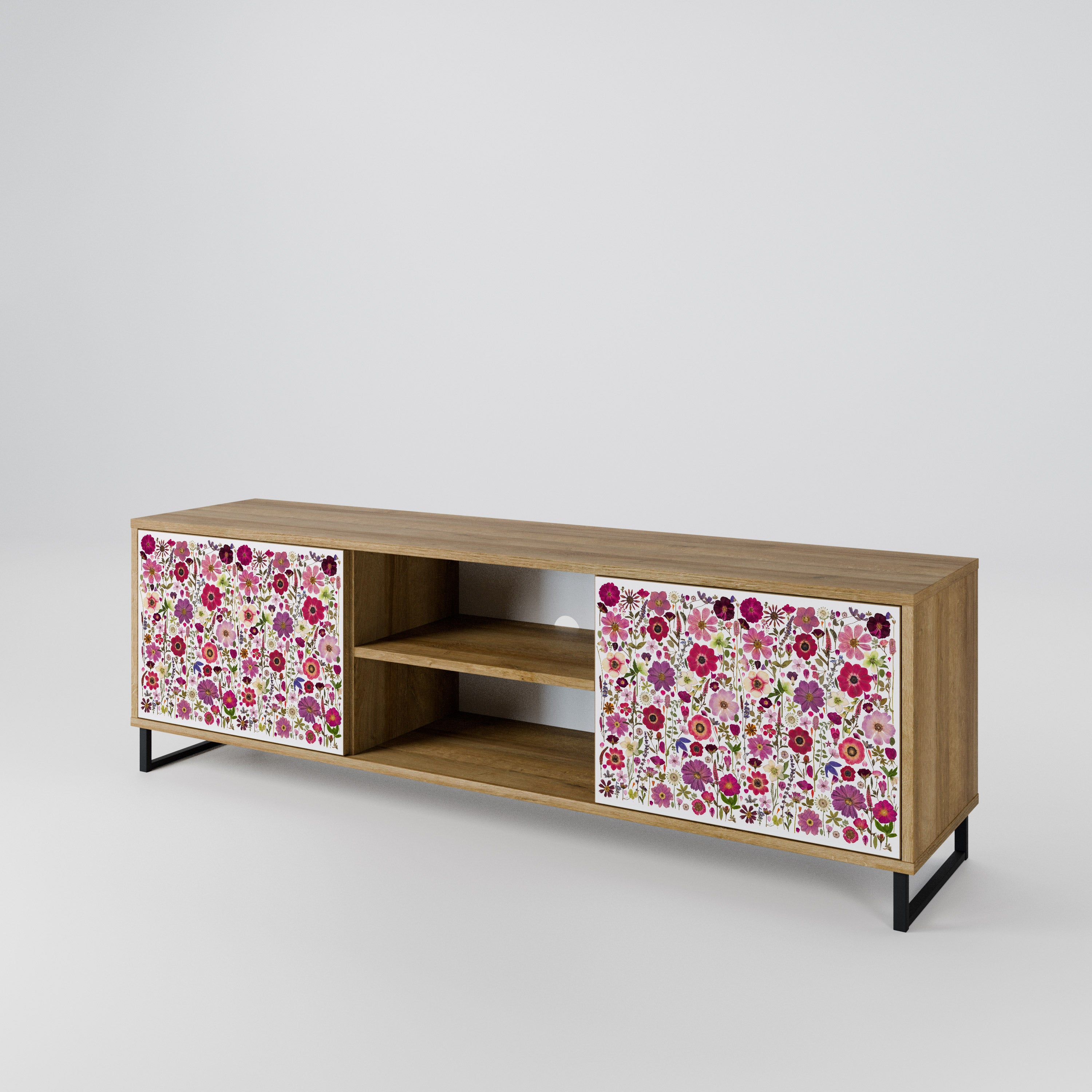 PETAL GARDEN 2-Door TV Cabinet