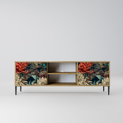 SPROUTING GRACE 2-Door TV Stand in Oak Effect