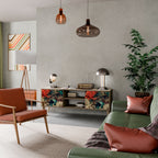 SPROUTING GRACE 2-Door TV Stand in Oak Effect