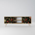 AVIAN GREENERY 2-Door TV Stand in Oak Effect