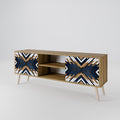 ARTFUL GEOMETRY 2-Door TV Cabinet