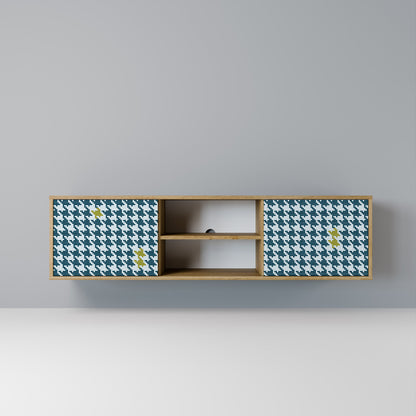 OUT OF CONTEXT 2-Door TV Stand in Oak Effect