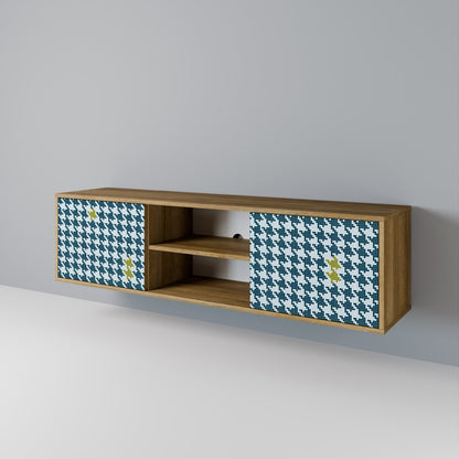 OUT OF CONTEXT 2-Door TV Stand in Oak Effect