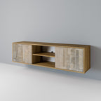 SCREEN ERROR 2-Door TV Stand in Oak Effect