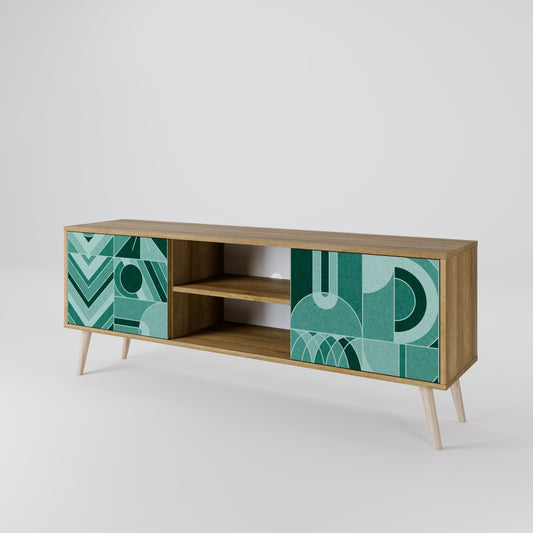 HARMONIC GRID 2-Door TV Cabinet