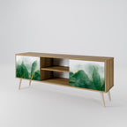 EXPENSIVE NATURE 2-Door TV Stand in Oak Effect