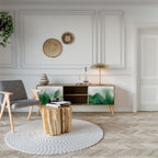 EXPENSIVE NATURE 2-Door TV Stand in Oak Effect