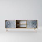 MUTED ARC 2-Door TV Stand in Oak Effect