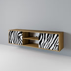 SPLENDID ZEBRA 2-Door TV Stand in Oak Effect