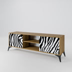 SPLENDID ZEBRA 2-Door TV Stand in Oak Effect
