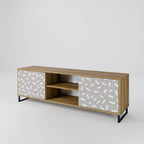 PASSING SECONDS 2-Door TV Stand in Oak Effect