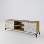 PASSING SECONDS 2-Door TV Stand in Oak Effect